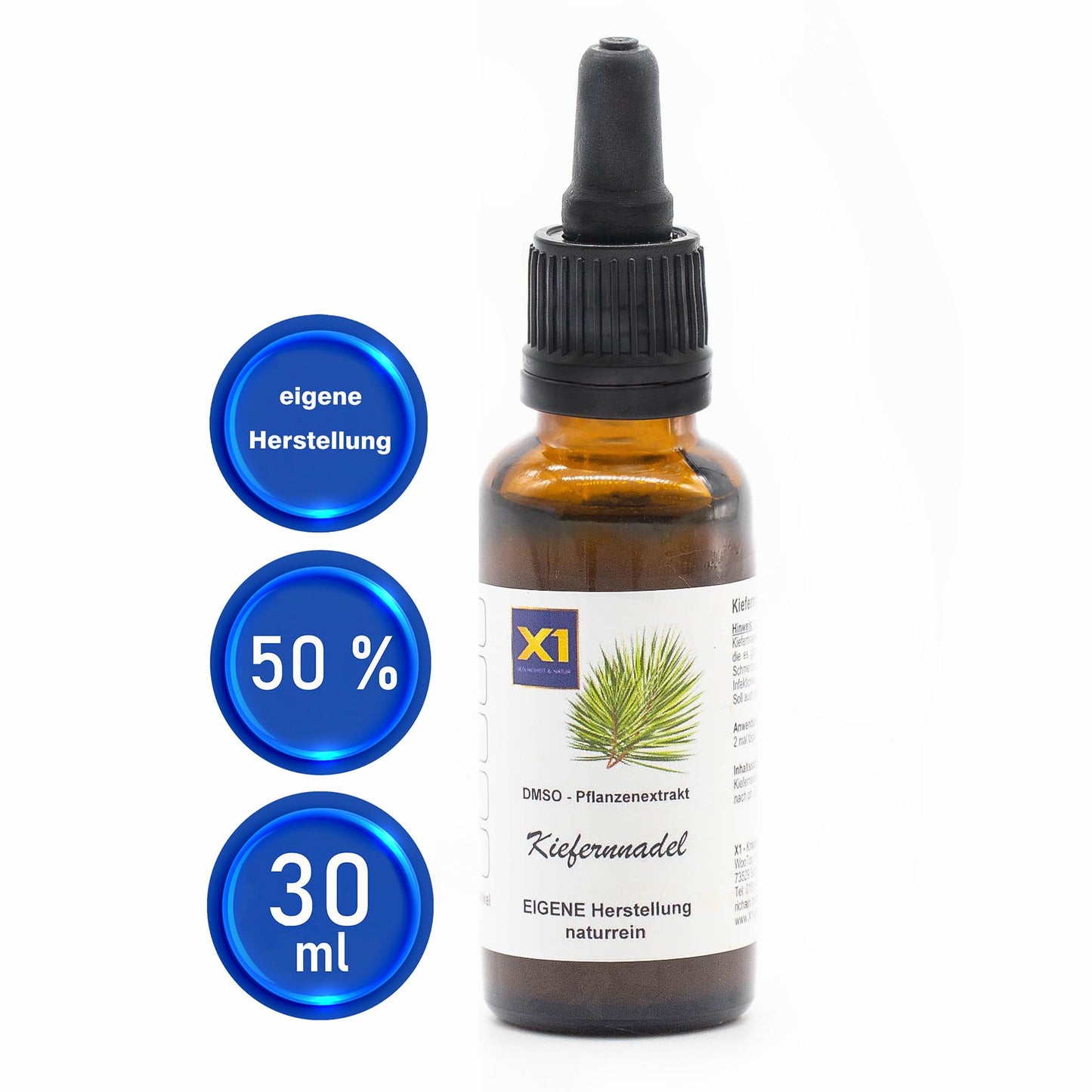 KIEFERNNADEL  DMSO-KRÄUTEREXTRAKT - 30 ml