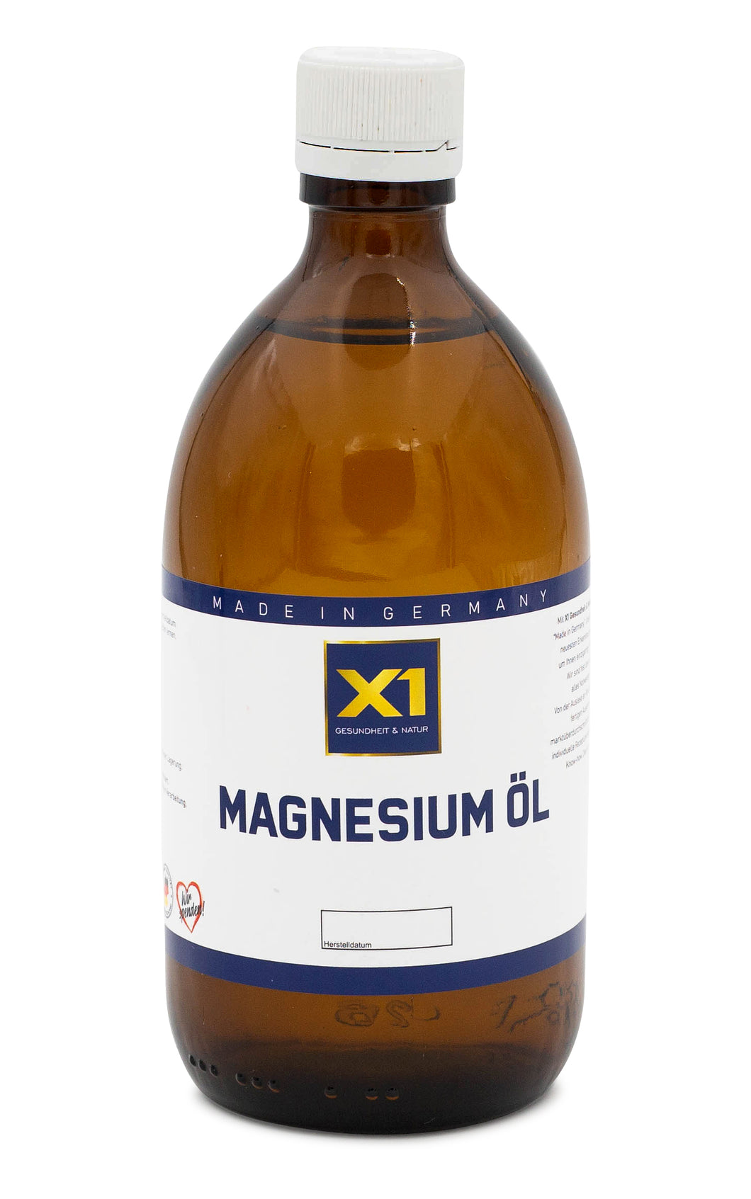Magnesiumöl - mit Herstelldatum- Eigene Herstellung  -500ml-