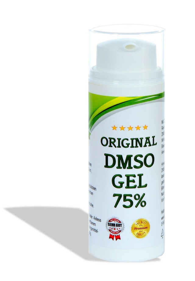 DMSO Gel mit 75 % Dimethysulfoxid 99,9% ph (EUR) Reinheit, bequeme Anwendung, effektive Wirkung - 50 ml