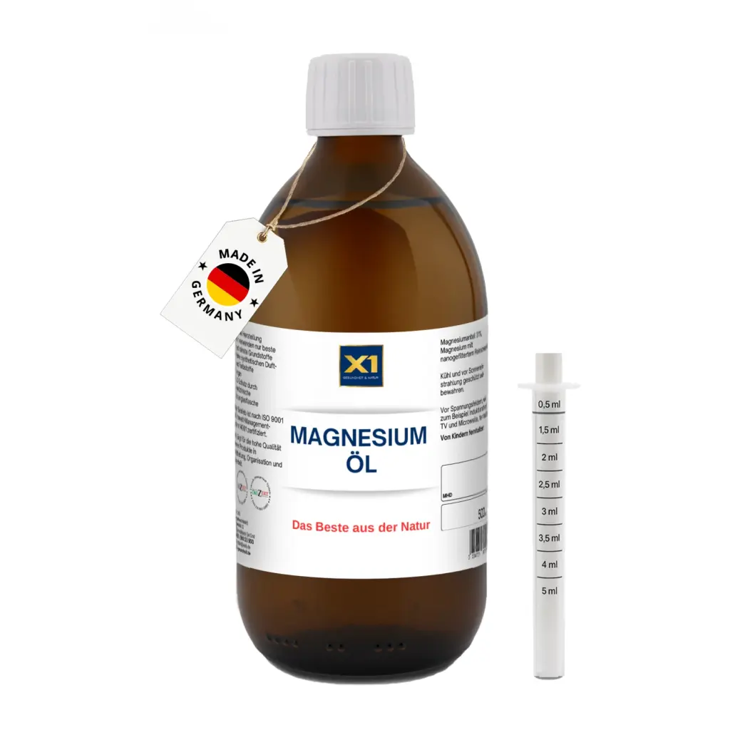 Produktflasche Magnesium Öl