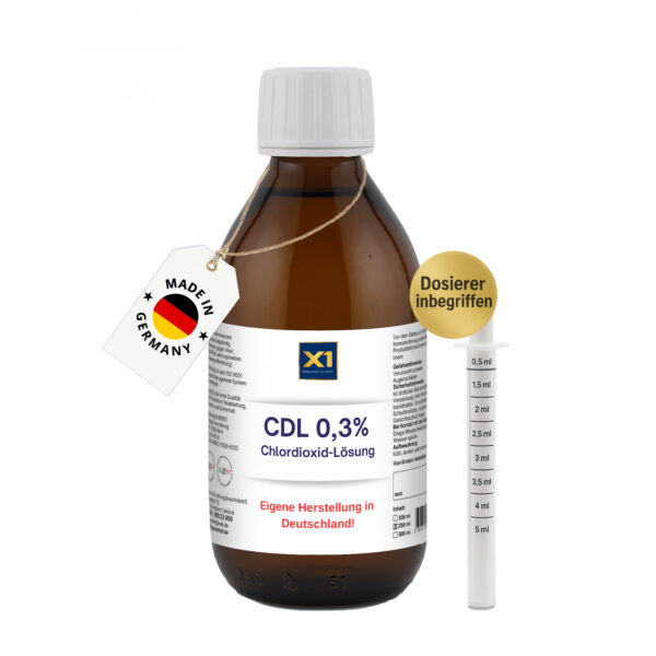CDL /CDS Lösung 0,3 %, in der Glasflasche, Apothekenqualität