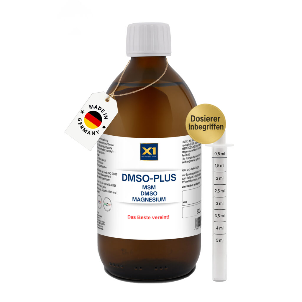 DMSO PLUS mit MSM + Magnesium 99,9% Reinheit