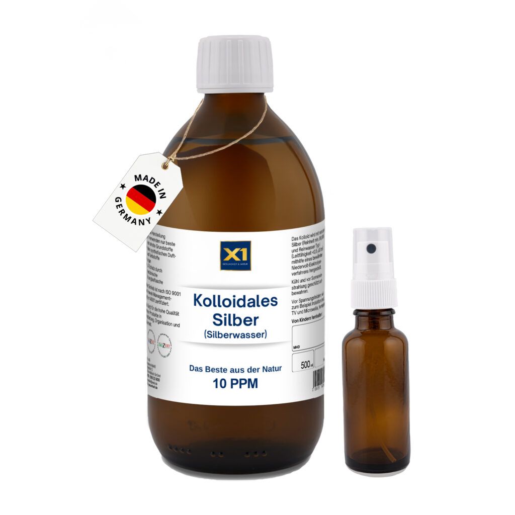 Produktbild Silberwasser 10PPM 500 ml