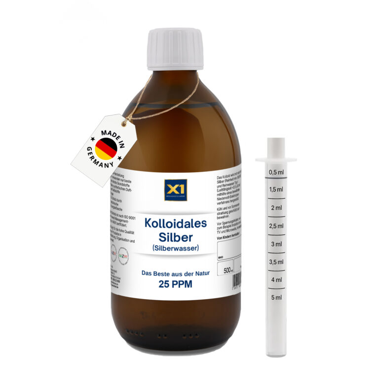 Kolloidales Silber (Silberwasser) Eigene Herstellung-25ppm