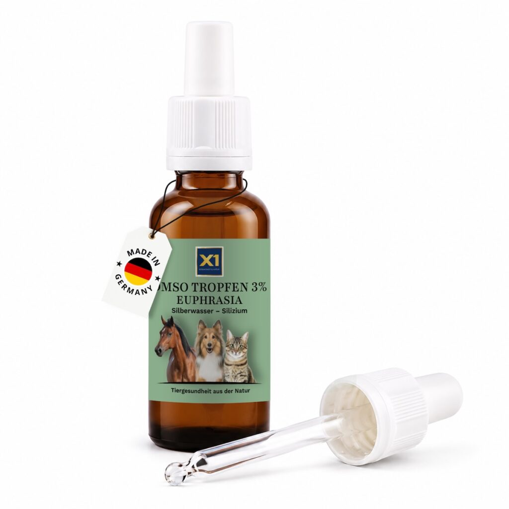 Produktbild DMSO Tropfen 3% - Silberwasser - Silizium - Euphrasia