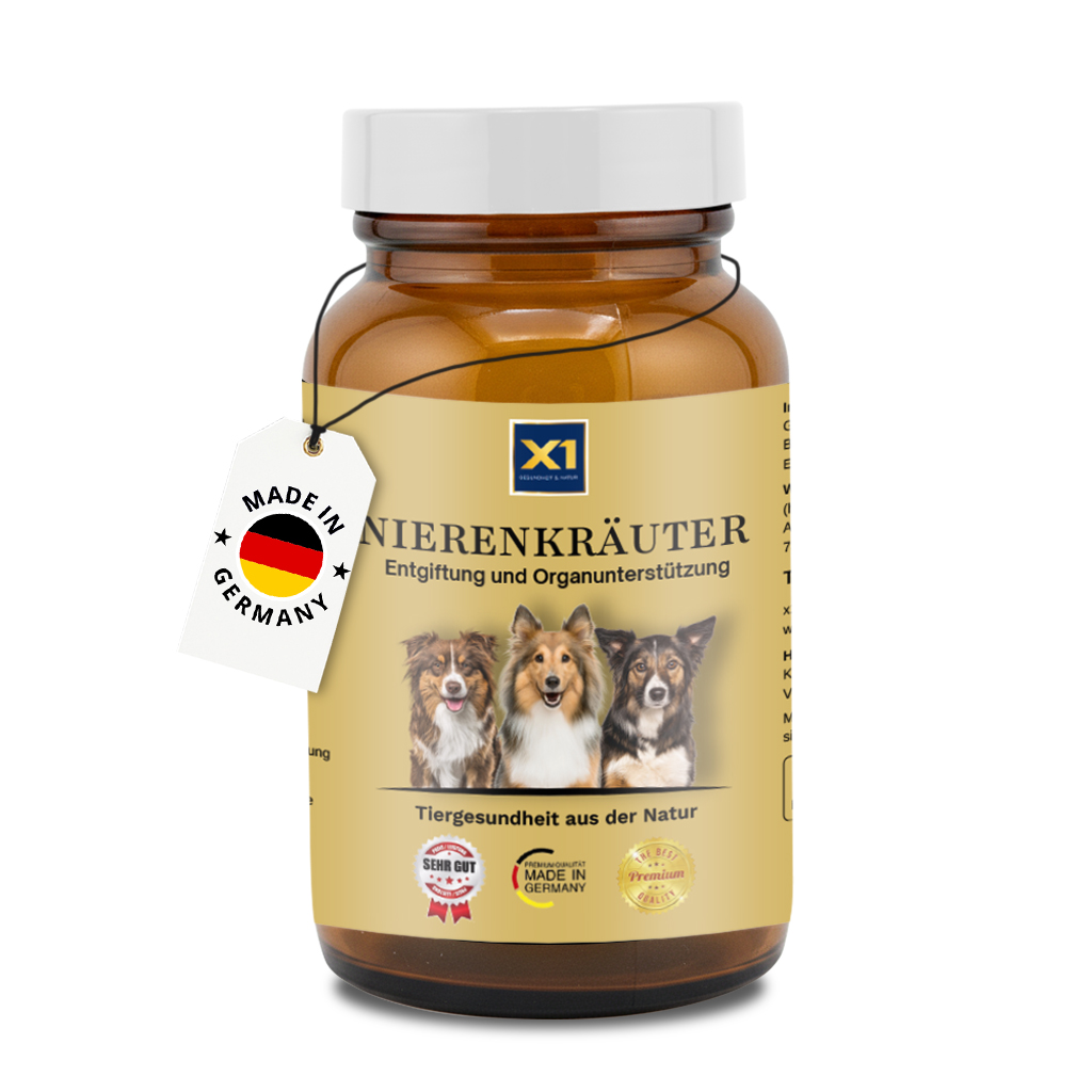 Produktflasche Nierenkräuter Hund